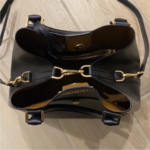 Michael Kors Black Leather Tote Bag - Picture 2 of 8